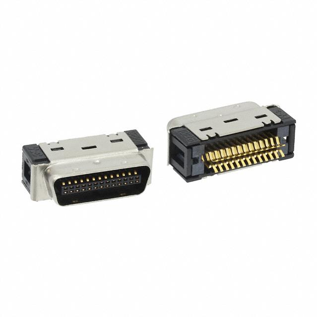 3M-10126-900APL Raccordement SCSI Conn Mini D Ribbon PL 26 POS 1.27mm Solder ST Edge Mount 26 Terminal 1 Port