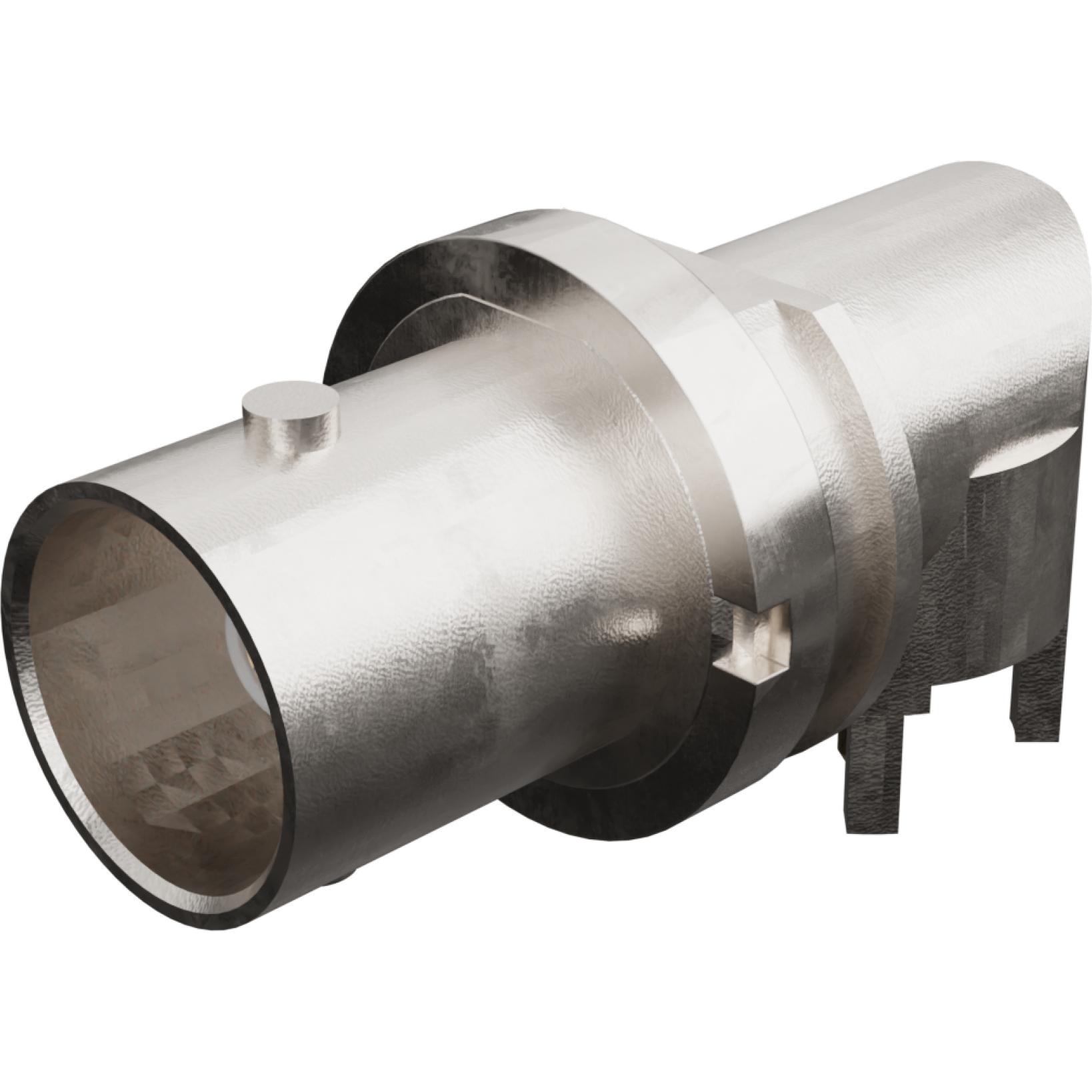 Molex-73171-3350 RF-Steckverbinder Conn BNC 0Hz to 3GHz 75Ohm Solder RA Thru-Hole RCP Gold Tray