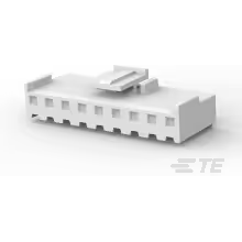 TE Connectivity-1-1123722-9 Custodia filo connettore dedicato Conn Housing PL 9 POS 3.96mm Crimp ST Cable Mount Natural Bag