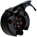 Littelfuse-00421900 Steckverbinder, rund Connector, 7-Pole Plastic Body Sockets