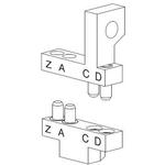 Schroff GmbH-CCKJ32-ZA-2 Accessori per connettori VITA 1.6 CONDUCTION COOLED KEYING