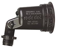 Thomas & Betts-S500BRE-R Lighting Accessories 1-Lamp Outdoor Floodlight with 1-Hole Lamp Cover - Bronze