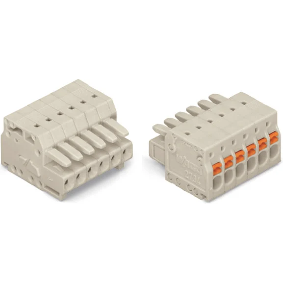 WAGO-2734-112 Blocchi terminali connettore Conn Terminal Block F 12 POS 3.5mm RA Cable Mount 10A Box