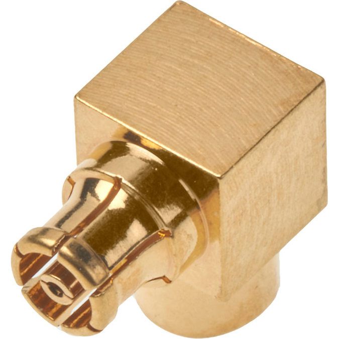Molex-733000160 RF-Steckverbinder Conn SMPM 0Hz to 65GHz 50Ohm RA Cable Mount F Gold Over Nickel Tray