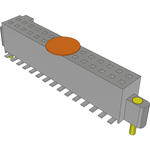 Conn Socket Strip SKT 30 POS 1.27mm Solder ST Top Entry SMD TIGER EYE™ T/R