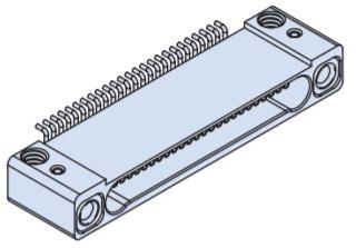 Glenair-890-013-15SA2-BRST Steckverbinder, D-Sub Conn Nano-D SKT 15 POS Solder RA SMD 15 Terminal 1 Port