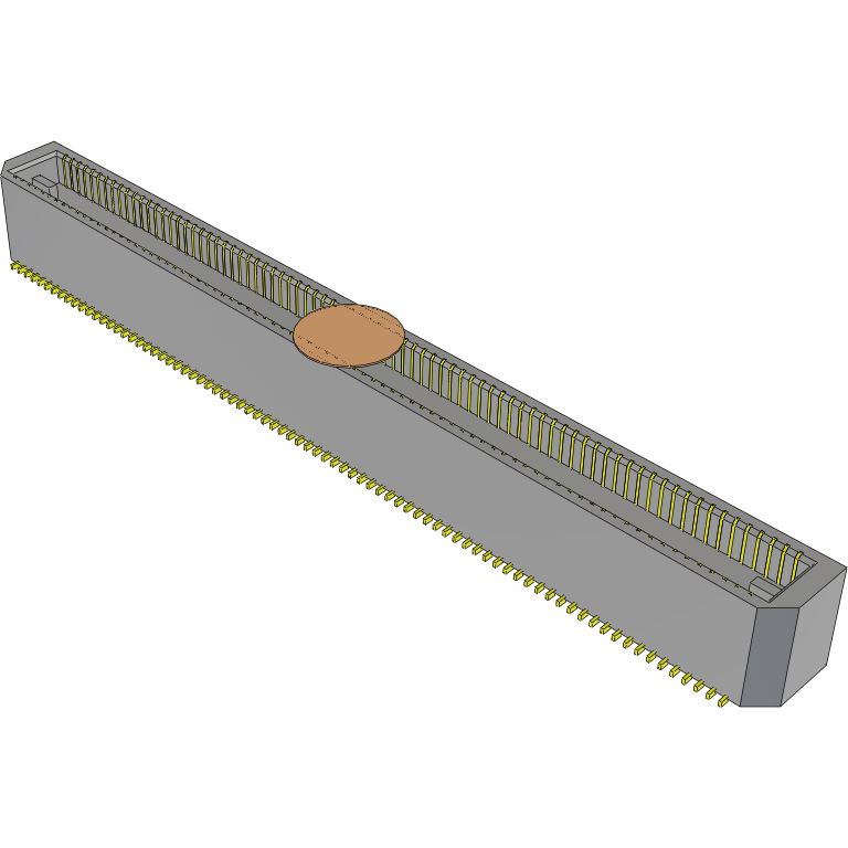 Samtec-BTE-080-02-C-D-A-K Cabezales del conector y receptáculos PCB Conn Micro Terminal HDR 160 POS 0.8mm Solder ST SMD Tray