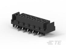 TE Connectivity-1-2823056-0 Steckverbinderleisten und Leiterplattenbuchsen Conn Shrouded Header RCP 10 POS 1.27mm Solder ST SMD T/R