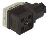 Lumberg-933029100 Ventilzubehör Valve Access Cable Socket Polyamide Black