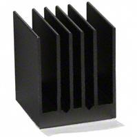 Advanced Thermal Solutions-ATS-54210W-C1-R0 Kühlkörper Heat Sink Passive BGA Straight Adhesive Aluminum 6°C/W Black Anodized