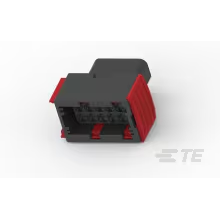TE Connectivity-1-967240-1 Connector Discrete Wire Housing Conn Housing RCP 10 POS 5mm Crimp ST Cable Mount Black Carton