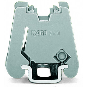 WAGO-249-101 Accessoires de raccordement Connector Accessories End Stop Straight Polyamide 6/6 Gray Box