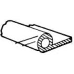 Laird Technologies-8867-0100-93 EMV-Dichtungen EMI Gaskets Conductive Elastomer P-Strip Silicone 120dB