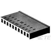 TE Connectivity-1-87270-2 Connector Discrete Wire Housing Conn Housing RCP 5 POS 3.96mm Crimp ST Cable Mount Black Package