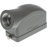 Hood 90° 16 Shell Size Polyester Powder Die Cast Aluminum GWconnect®