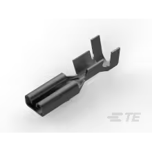 TE Connectivity-62572-6 Raccordement de terminaux Quick Disconnect Terminal 16-20AWG Brass F 13.97mm Tin Reel/Strip