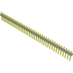 Conn Unshrouded Header HDR 40 POS 2.54mm Solder ST Top Entry Thru-Hole Bulk