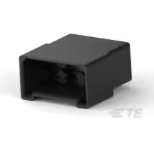 TE Connectivity-1-480282-0 Einzeladersteckverbinder, Gehäuse Conn Housing PL 6 POS Crimp ST Cable Mount Black Carton