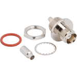 Amphenol RF-031-6212 RF-Steckverbinder Conn TNC 0Hz to 3GHz 50Ohm Crimp ST Panel Mount RCP Gold Bag