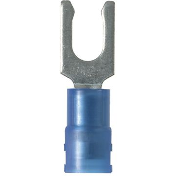Panduit-PN14-6LF-C Raccordement de terminaux Fork Terminal 14-18AWG Copper Blue 21.84mm Tin Bottle