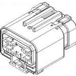 10 Way Black 2.8 Sealed Female Connector Assembly