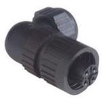 Belden-CA 3 W LD Steckverbinder, rund Conn Circular SKT 4 POS Screw RA Cable Mount 4 Terminal 1 Port