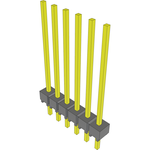 Conn Unshrouded Header HDR 6 POS 2.54mm Solder ST Top Entry Thru-Hole Bulk