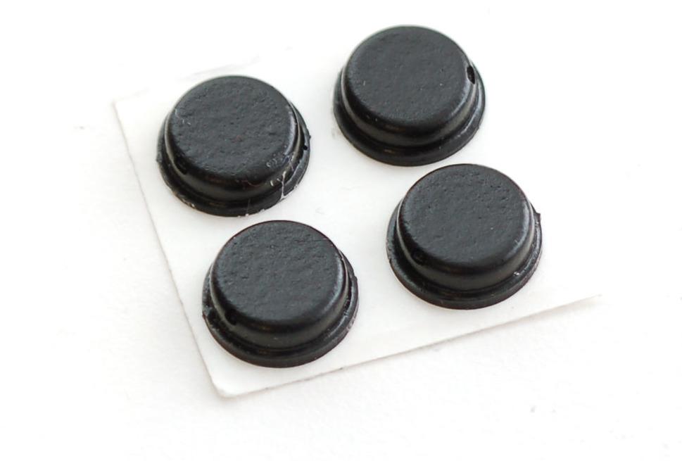 Adafruit Industries-550 null Little Rubber Bumper Feet - Pack of 4