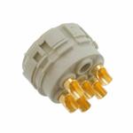 HARTING-09152062703 Steckverbinder, rund Conn Circular F 6 POS Solder Cup ST Cable Mount 6 Terminal 1 Port
