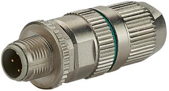 Panduit-ISPS5E44MFA Steckverbinder, rund Industrial M12 D-Code Field Terminable Plug