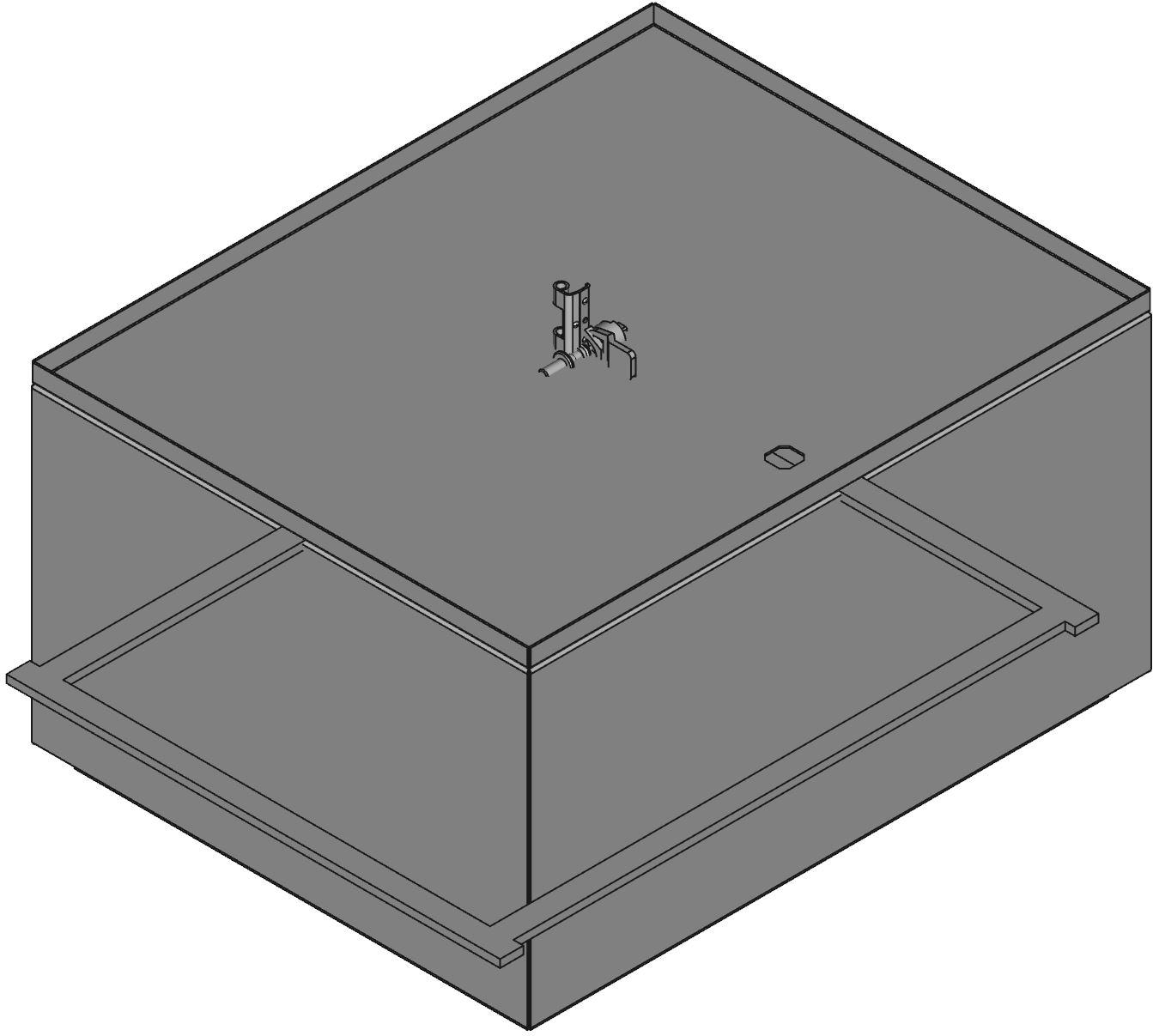 Hammond Manufacturing-EN4SD201610S16 Cajas, compartimentos y anaqueles Natural Stainless Steel 316 Wall Mount Type 4X Enclosure