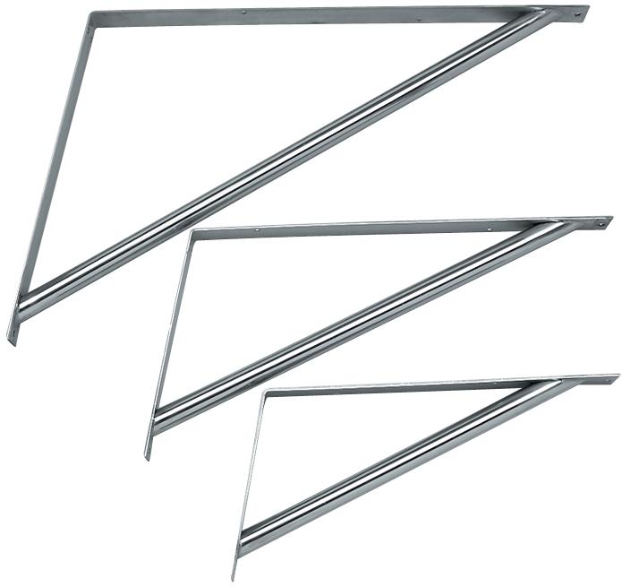 Marinco-60995 Staffe di montaggio Bracket, 9 x 17 x 1.5, Stainless Steel