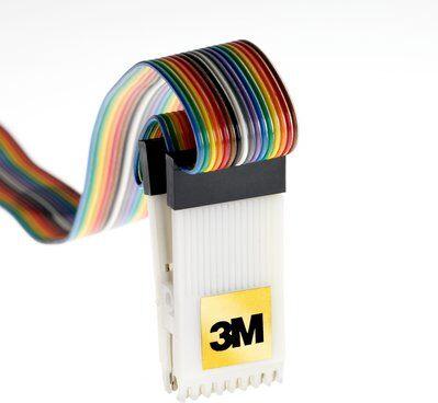 3M-923689-24 Steckverbinder, elektronisches Testgerät Conn DIP Test Clip M 24 POS Solder ST 1 Port Box