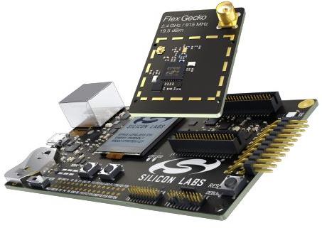 Silicon Labs-SLWSTK6060A Placas y kits de desarrollo inalámbricos/RF EFR32FG1P133F256GM48 802.15.4 LR-WPAN Starter Kit