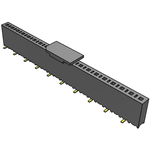 Conn Socket Strip SKT 20 POS 2.54mm Solder ST Top Entry SMD T/R