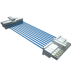 Samtec-MMSST-13-28-L-20.00-S-K Cable Assembly AC Power Mini Mate Discrete Cable Assembly