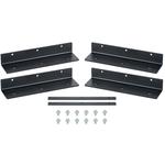 Black Mounting Bracket - N Type Cabinets