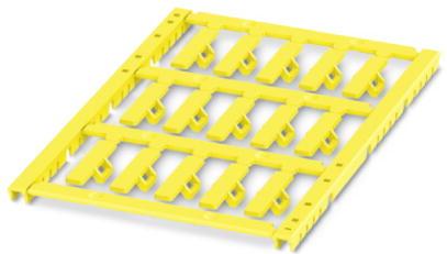 PHOENIX CONTACT-UCT-WMTBA (24X4) YE Marcatori dei cavi Cable Markers Printable Polycarbonate Yellow
