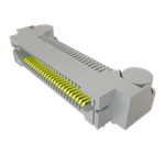 Conn Micro High Speed Socket Strip SKT 50 POS 0.8mm Solder RA SMD T/R