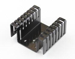 Assmann WSW components, Inc-V2162B1 Kühlkörper Heat Sink Passive with Black Anodized Finish
