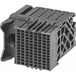 Conn DIN 41612 RCP 96 POS 1.9mm Solder RA Thru-Hole Impact™ Tray