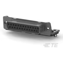 TE Connectivity-1-106507-2 D-超小型连接器 Conn D-Sub SKT 25 POS 1.38mm Solder RA Thru-Hole 25 Terminal 1 Port Tray