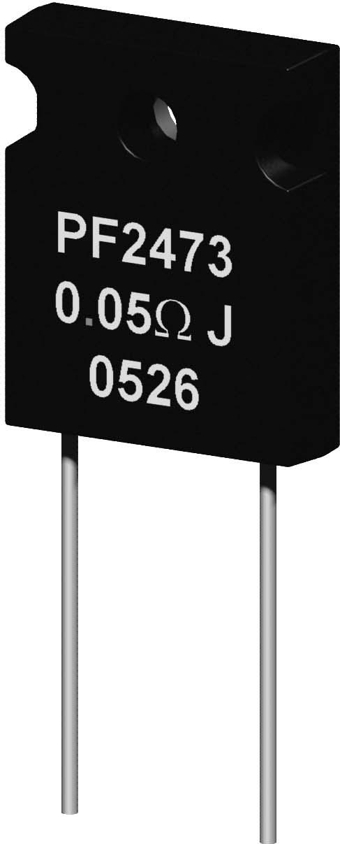 Riedon-PF2472-5KF1 单侧穿孔定值电阻器 Res Power Film 5K Ohm 1% 3W/100W ±50ppm/°C TO-247 RDL Tube