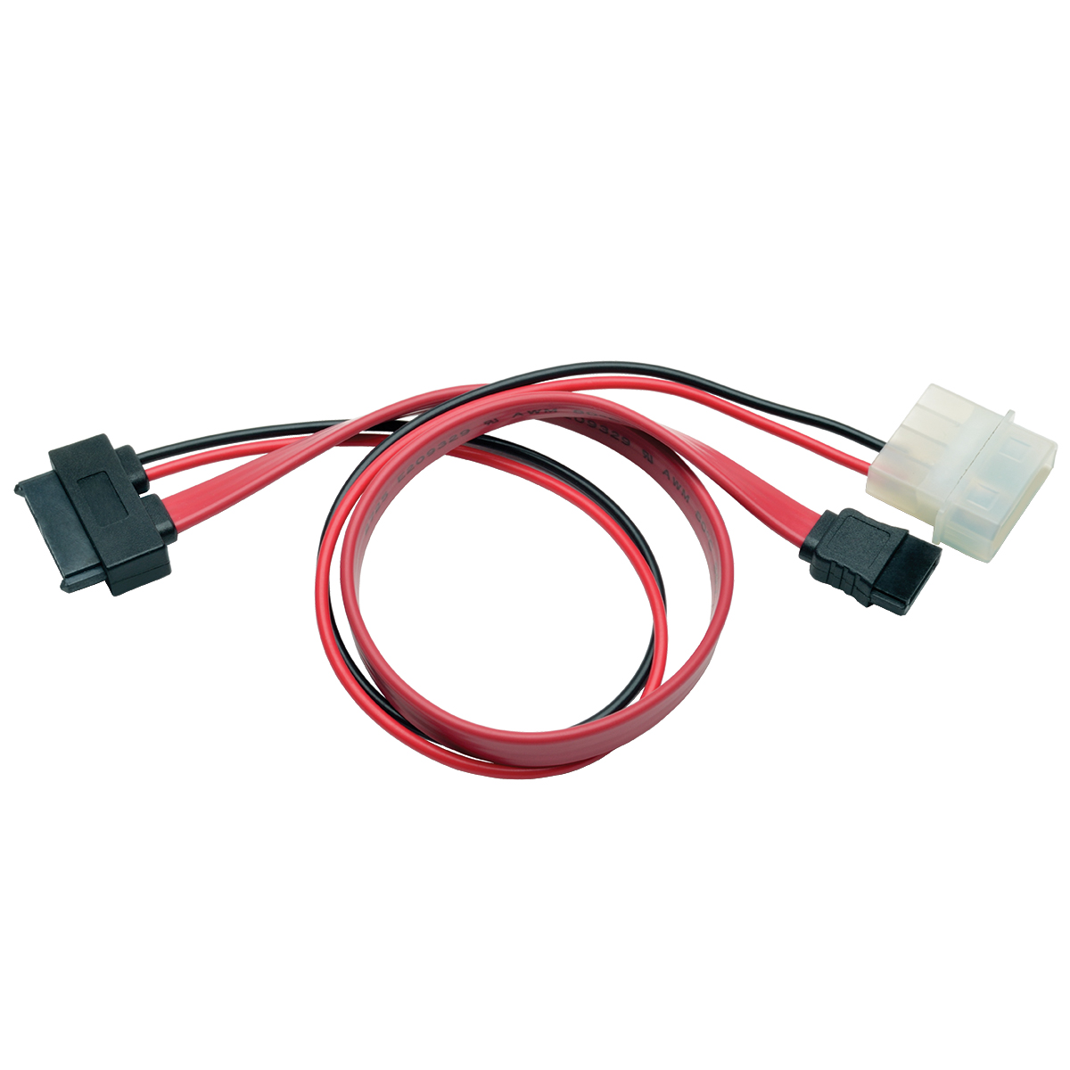 Eaton-P948-12I Cable Assembly DC Power Cable Assembly 0.3m SATA to SATA/Power 7 to (15/4)POS F/M-M