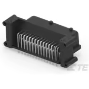 TE Connectivity-1-967280-1 Steckverbinderleisten und Leiterplattenbuchsen Conn Shrouded Header (4 Sides) HDR 42 POS 5mm Solder RA Side Entry Thru-Hole Tray