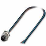 Cable Assembly Circular 0.5m 24AWG M8 Circular 3 Straight