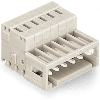 WAGO-734-316 Connector Terminal Blocks Conn PC Terminal Block M 16 POS 3.5mm Spring Clamp ST Cable Mount 10A Box