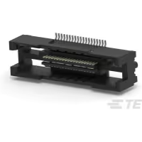 TE Connectivity-5767096-1 Steckverbinderleisten und Leiterplattenbuchsen Conn High Speed Fine Pitch Connector RCP 1Power/38Signal POS 2.54mm/0.64mm Solder ST SMD/Thru-Hole Reel