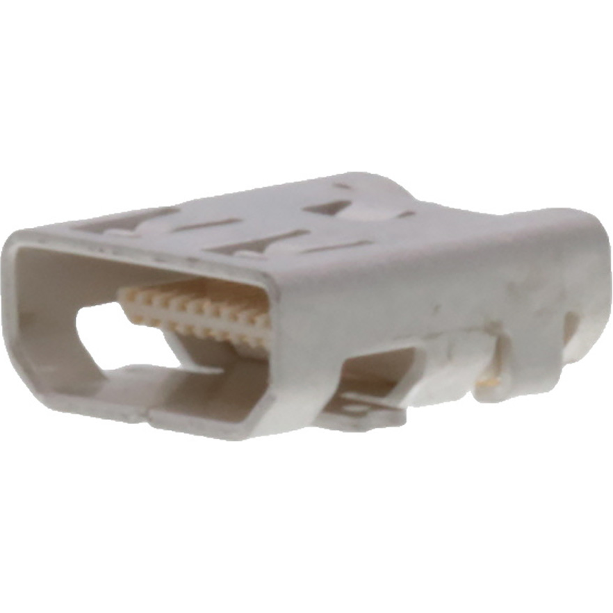 Molex-46765-0301 Connector Audio and Video 467650301 Molex Connector Audio & Video RCP 19 POS 0.4mm Solder RA SMD 19 Terminal 1 Port Micro HDMI T/R - Arrow.com