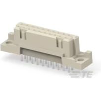 TE Connectivity-254370-E Blackplane del conector Conn DIN 41612 F 20 POS 2.54mm Solder ST Thru-Hole